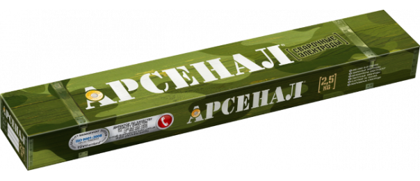 Электроды сварочные Арсенал МР-3, ф 3 мм уп-2,5 кг в Москве